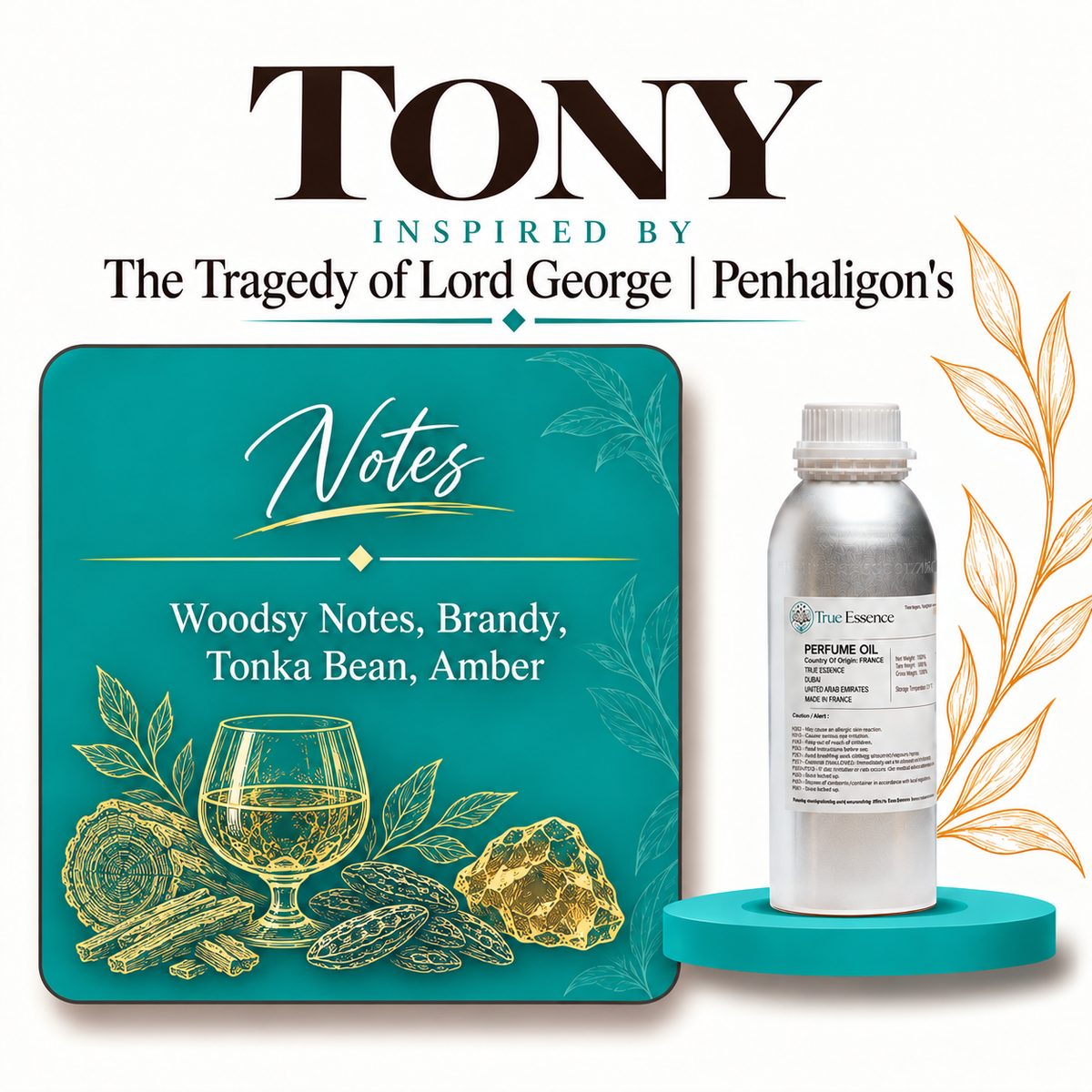 TONY Inspired By The Tragedy of Lord George | Penhaligon's | Medium Quality