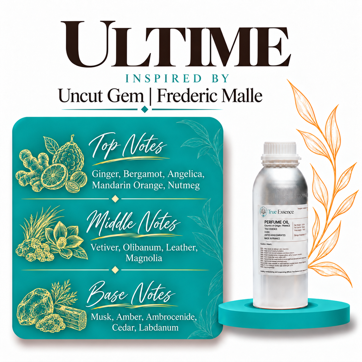 ULTIME Inspired By Uncut Gem | Frederic Malle | Top Quality