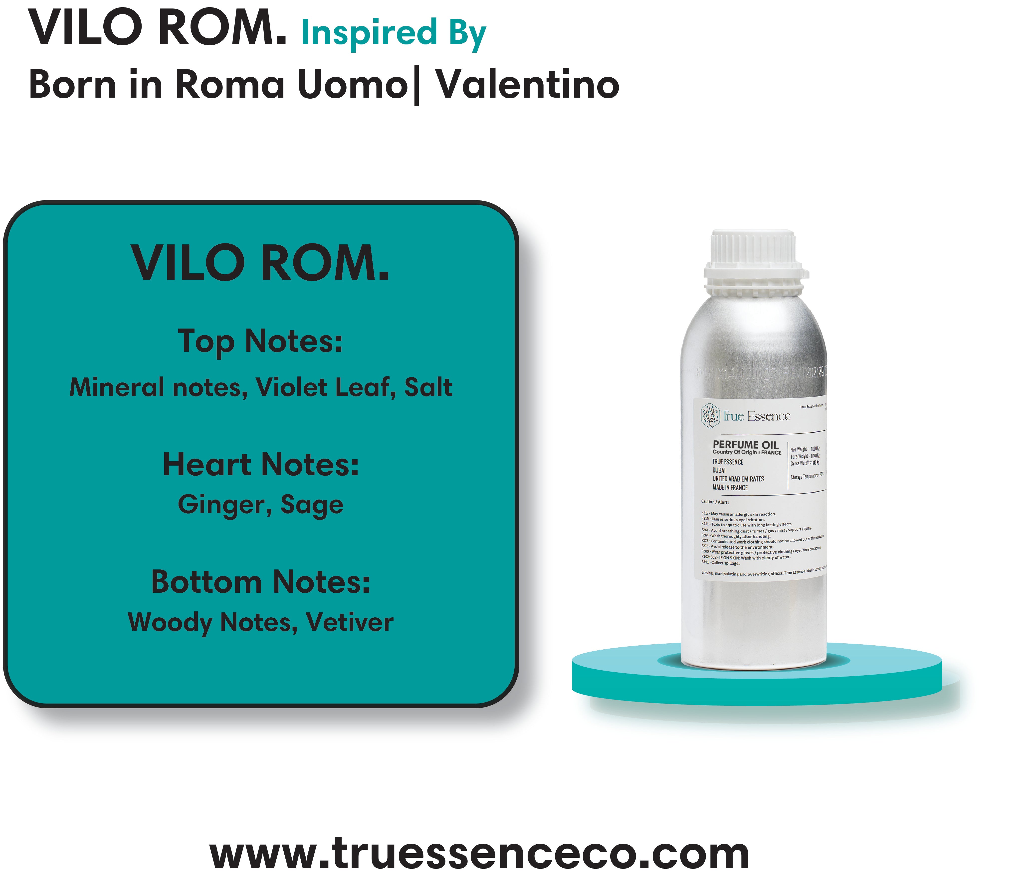 VILO ROM. مستوحى من Born in Roma Uomo| Valentino