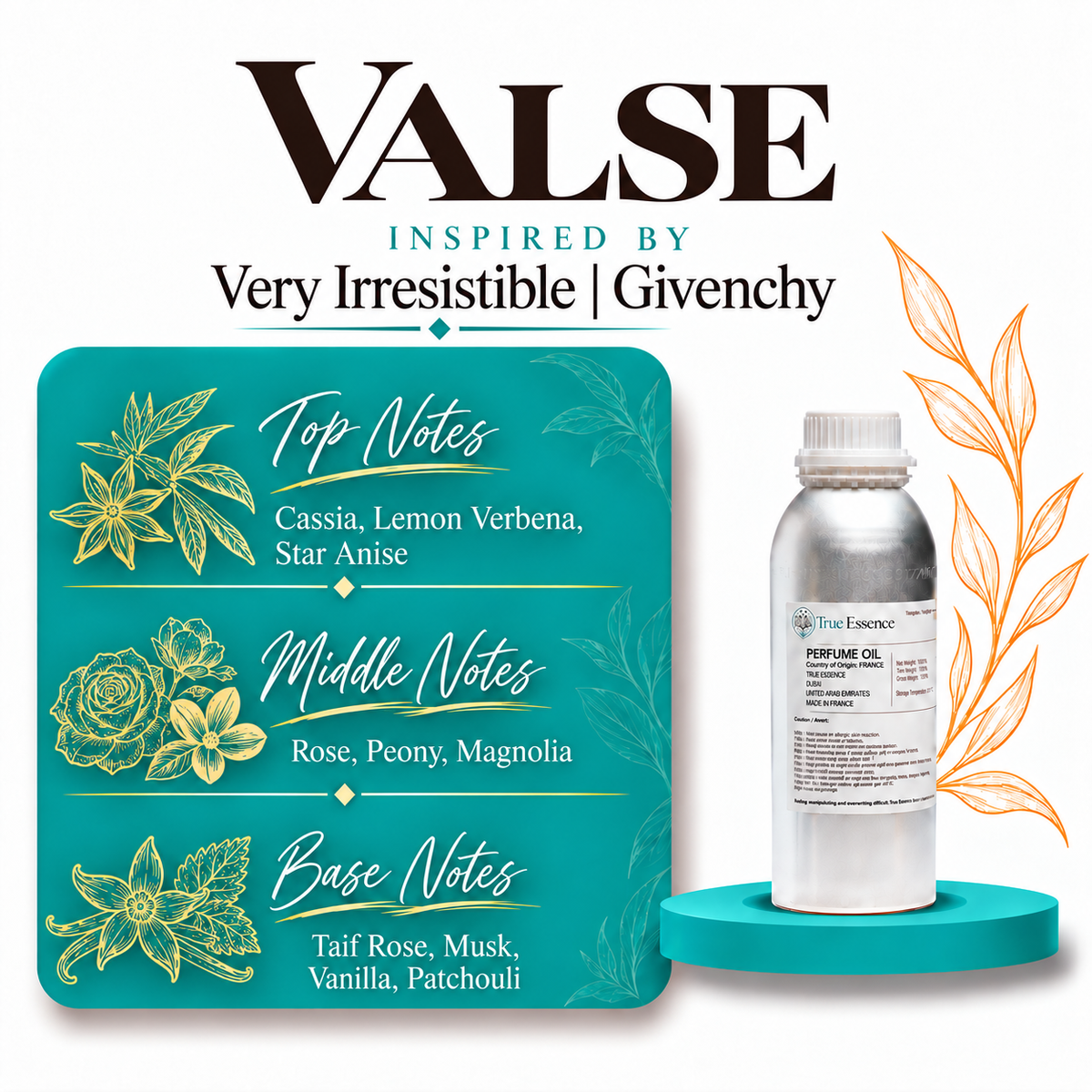 VALSE Inspired By Very Irresistible | Givenchy | Medium Quality