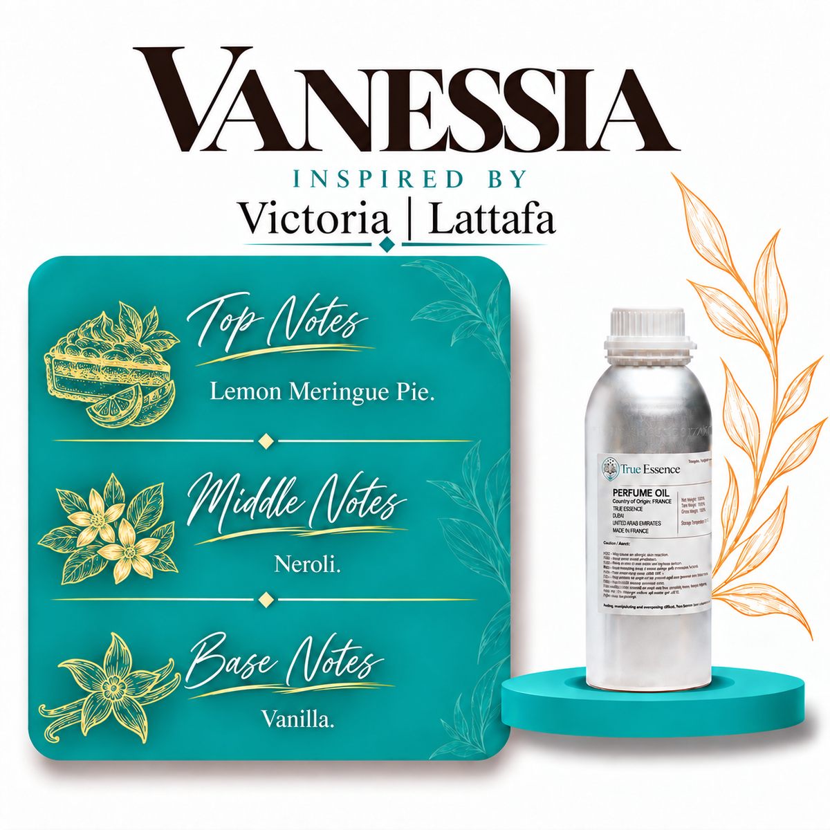 VANESSIA Inspired by  Victoria | Lattafa | Medium Quality