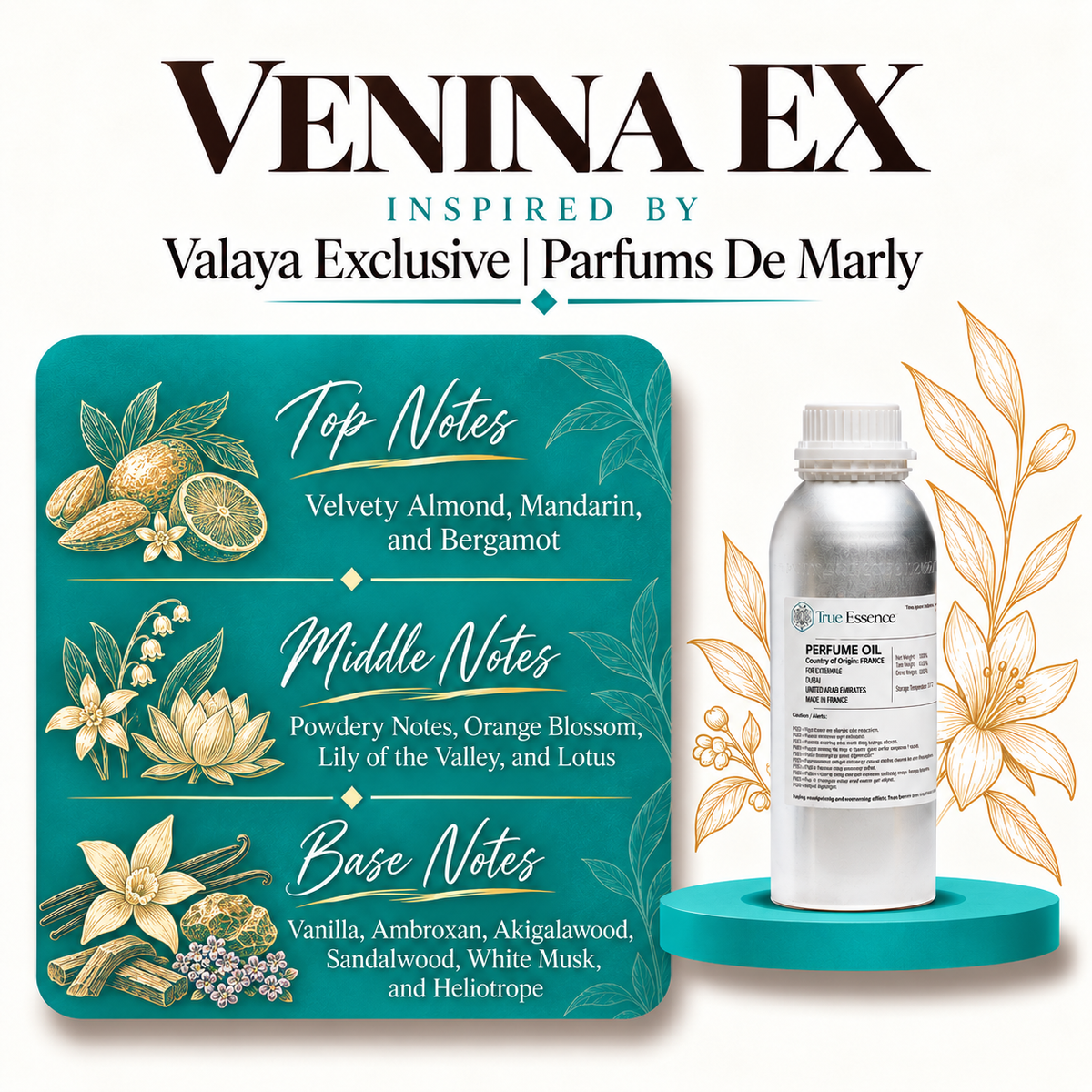 VENINA EX Inspired by Valaya Exclusive | Parfums De Marly | Medium Quality