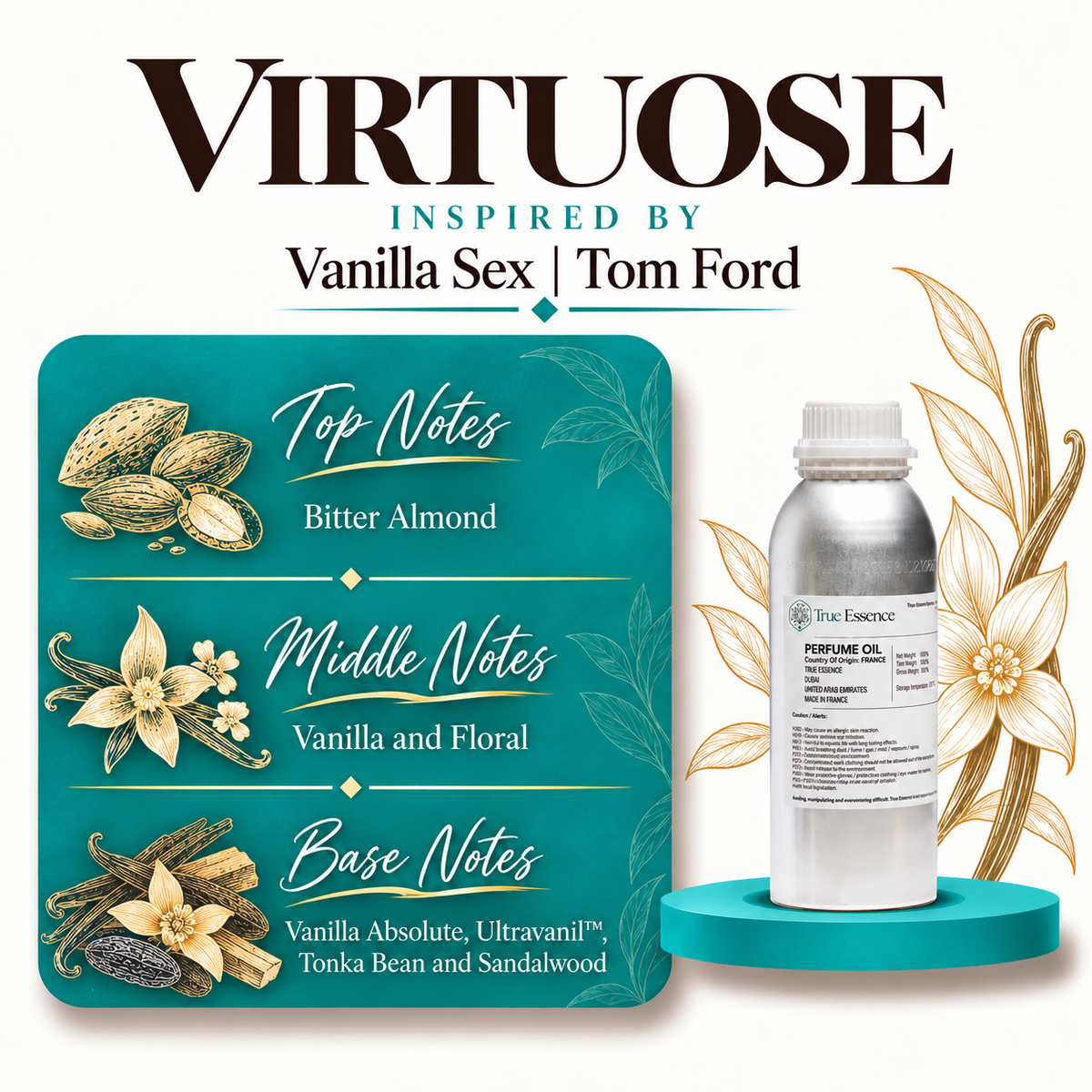 VIRTUOSE Inspired By Vanilla Sex | Tom Ford | Medium Quality