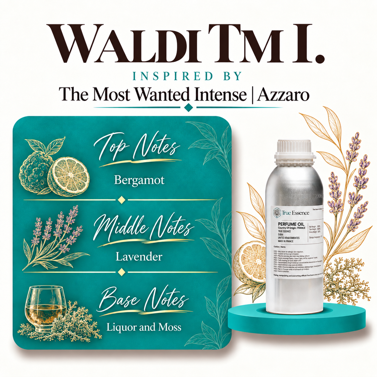 WALDI TM I. Inspired By The Most Wanted Intense | Azzaro | Medium Quality