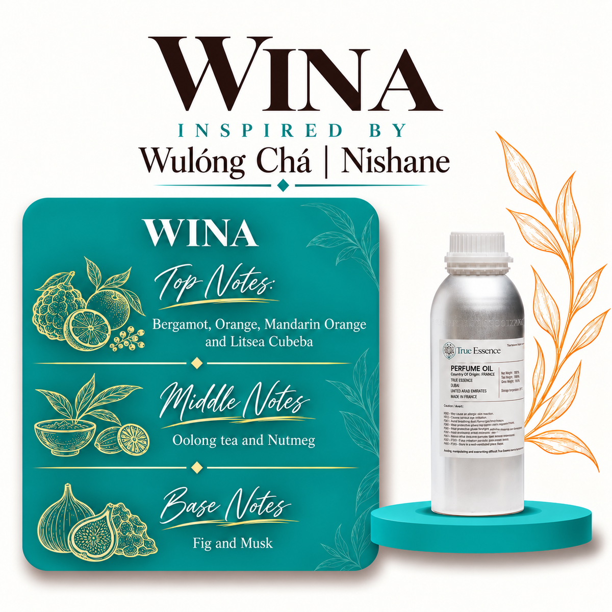 WINA Inspired By Wulóng Chá | Nishane | Medium Quality