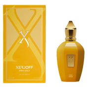 Xerjoff Erba Gold perfume bottle and packaging on a white background