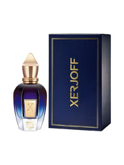 Xerjoff perfume bottle and packaging on a white background