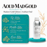AOUD MAD GOLD Inspired By Madawi Gold Edition | Arabian Oud | Medium Quality