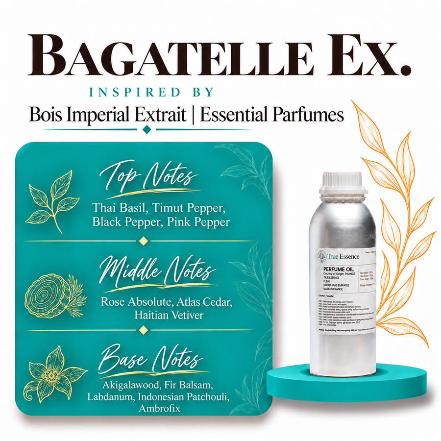 BAGATELLE EX. Inspired by Bois Imperial Extrait | Essential Parfumes | Medium Quality