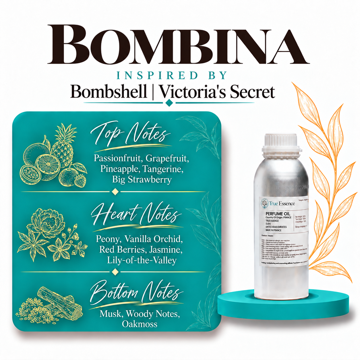 BOMBINA Inspired By Bombshell | Victoria's Secret | Medium Quality
