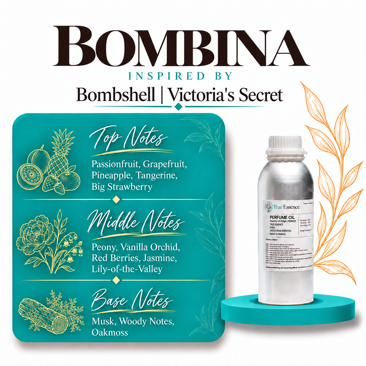 BOMBINA Inspired By Bombshell | Victoria's Secret | Top Quality