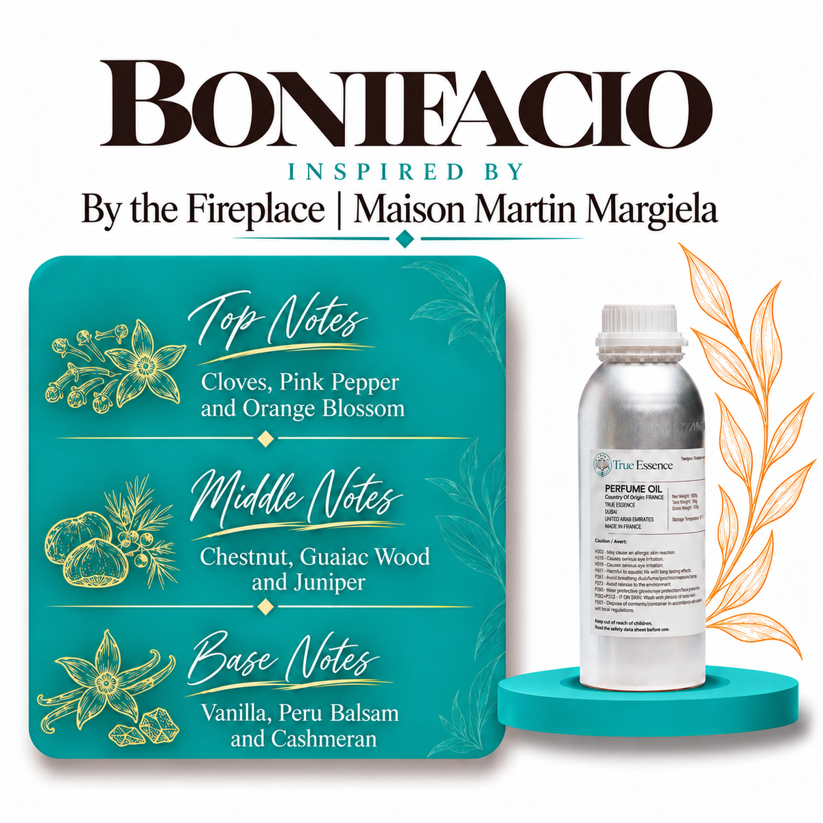 BONIFACIO Inspired By By the Fireplace | Maison Martin Margiela | Medium Quality