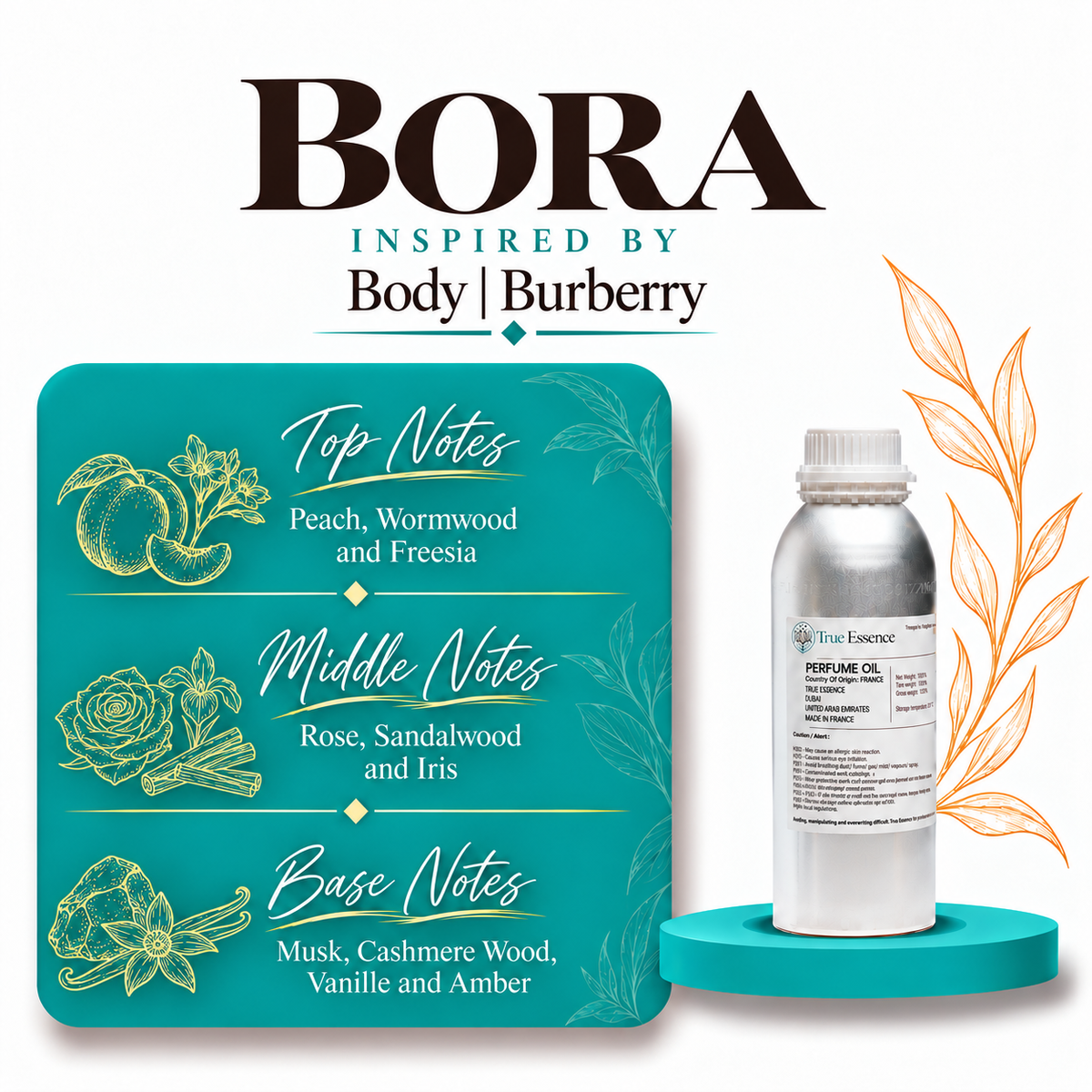 BORA Inspired By Body | Burberry | Medium Quality