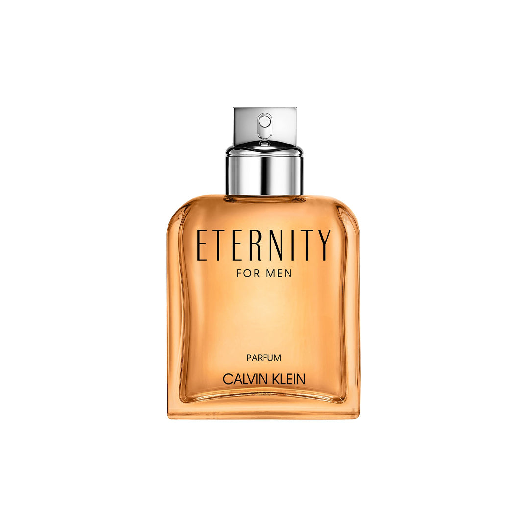 Calvin Klein Eternity for Men parfum bottle on a white background