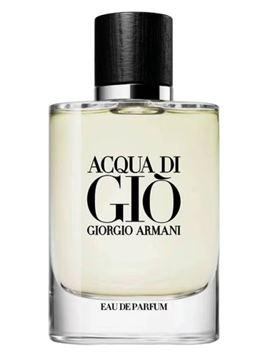 Giorgio Armani Acqua di Giò Eau de Parfum bottle on a black background
