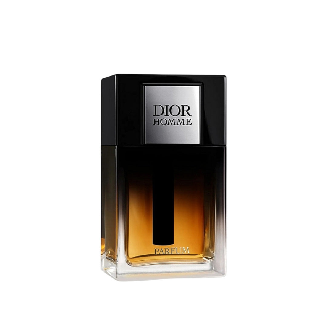 Dior Homme perfume bottle on a white background