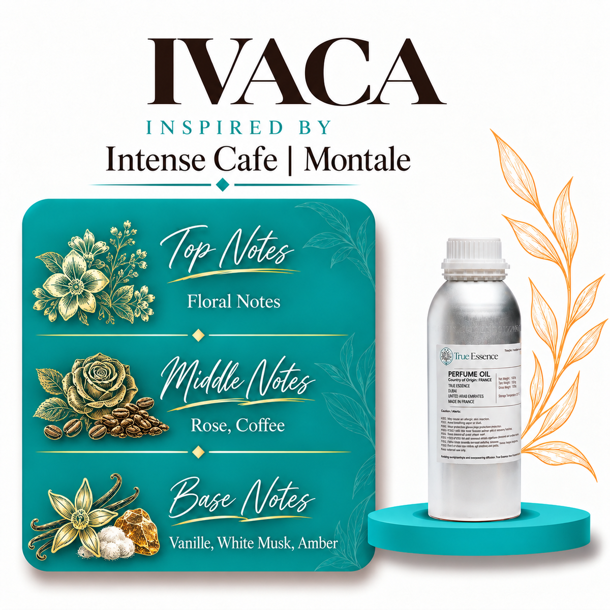 Ivaca Inspired by Intense Cafe | Montale | Top Quality