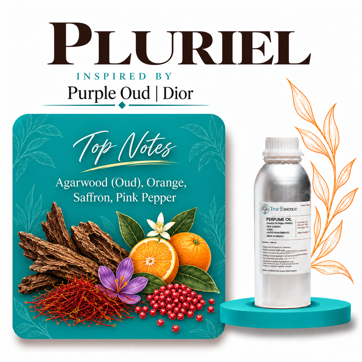 PLURIEL Inspired By Purple Oud | Dior | Medium Quality