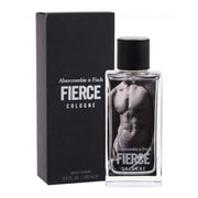 Abercrombie & Fitch Fierce cologne bottle and packaging on a white background