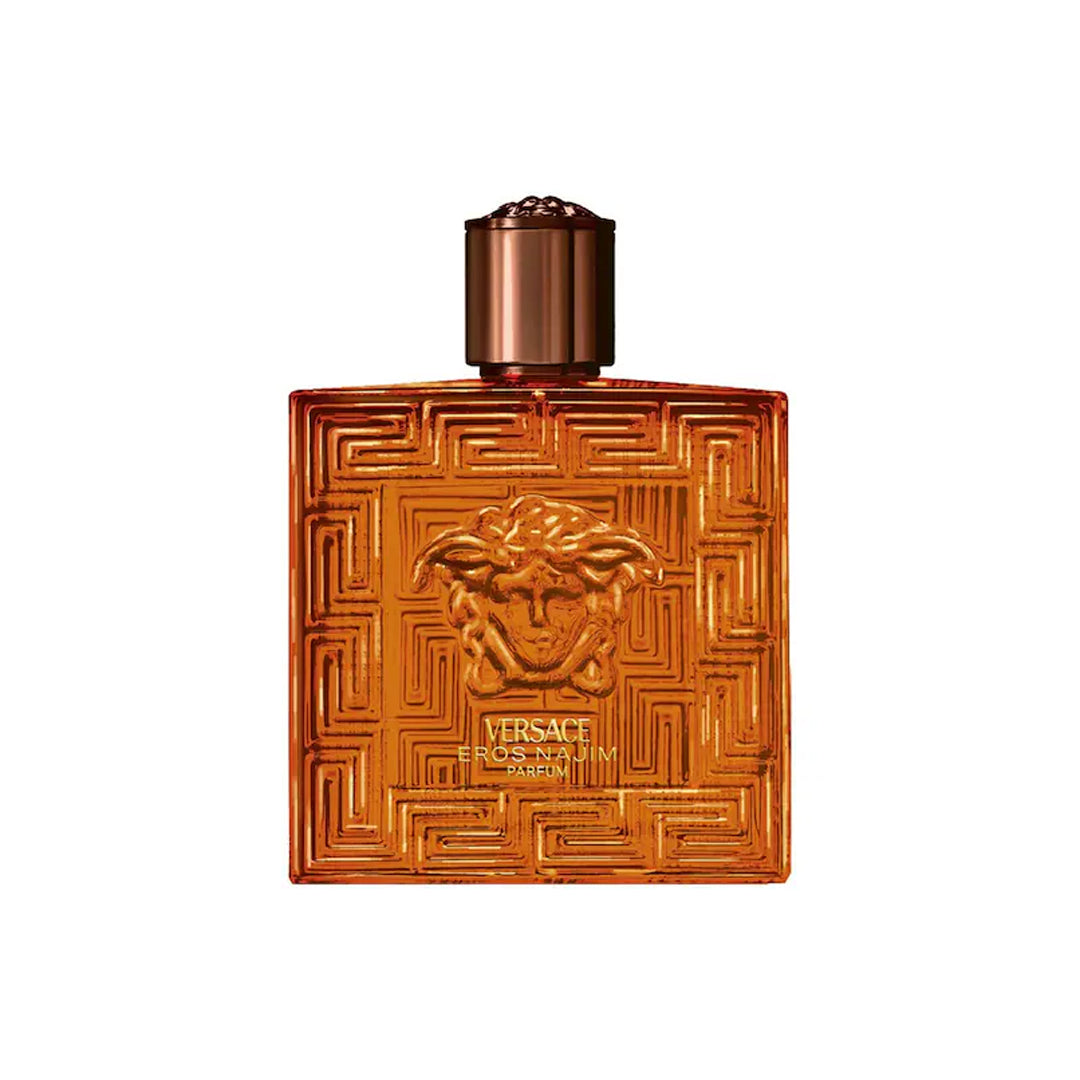 Versace Eros Extreme perfume bottle on a white background